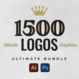 1500+ Logo Templates Bundle – Easy Edit